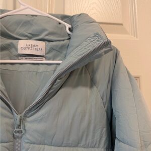 Urban Outfitters Sky Blue Puffer Jacket